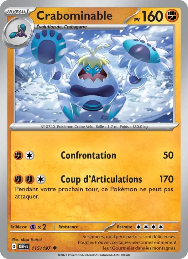 Carte Crabominable
