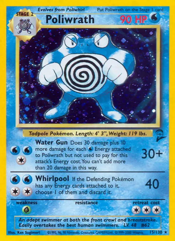 Carte Pokémon Tartard — Base Set 2