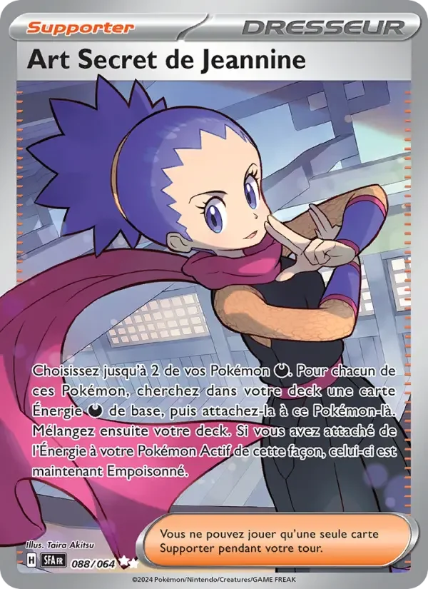 Carte Art Secret de Jeannine