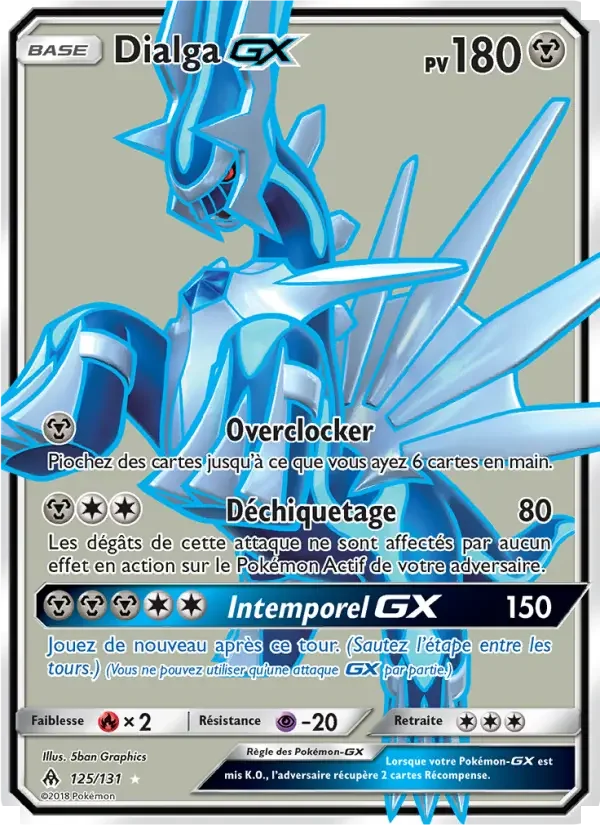 Carte Dialga GX