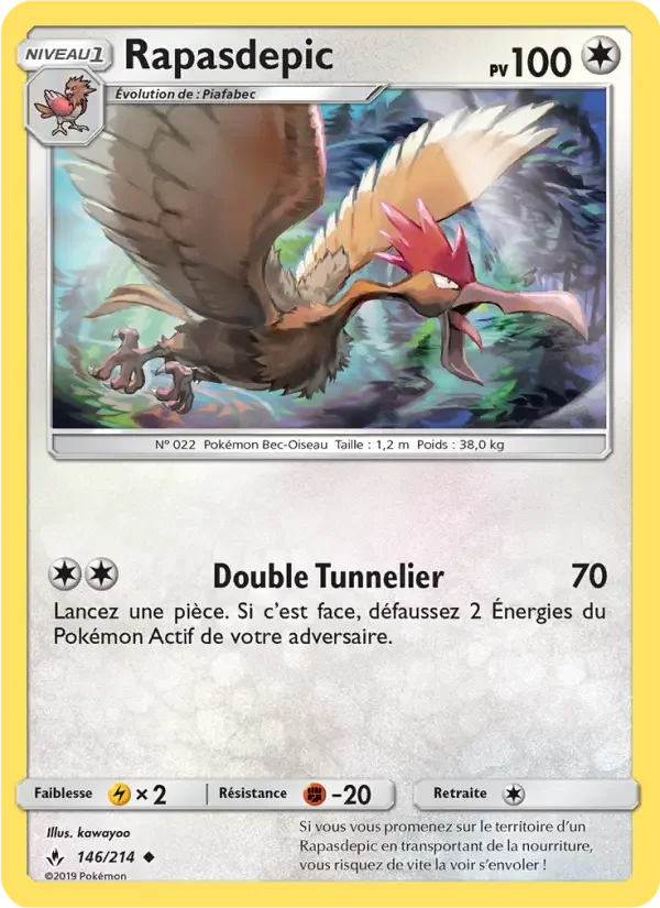 Carte Pokémon Rapasdepic — Alliance Infaillible