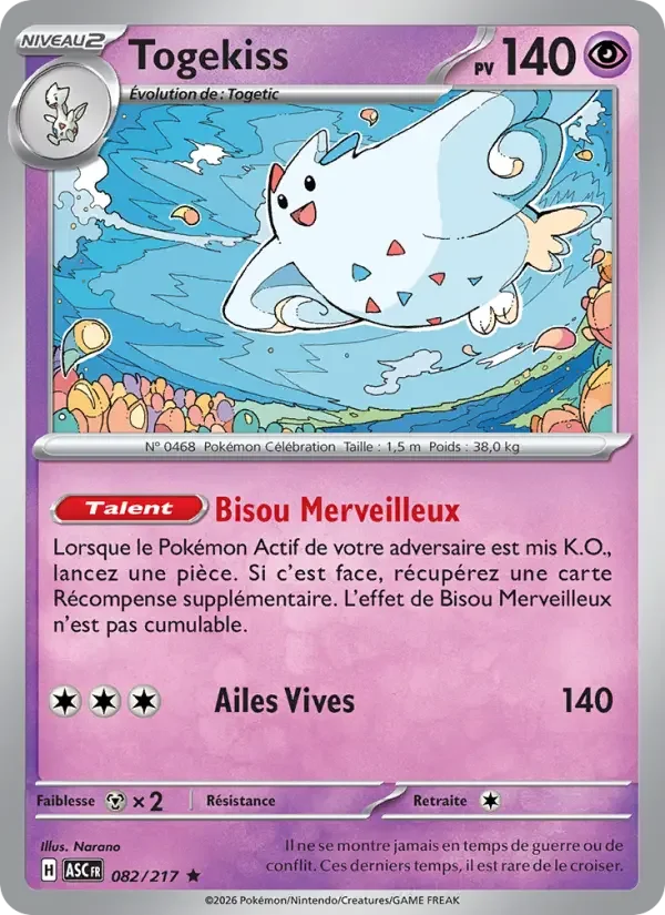 Carte Togekiss
