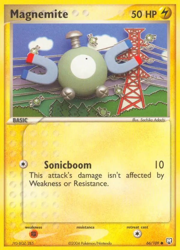 Carte Pokémon Magnéti — EX Team Rocket Returns