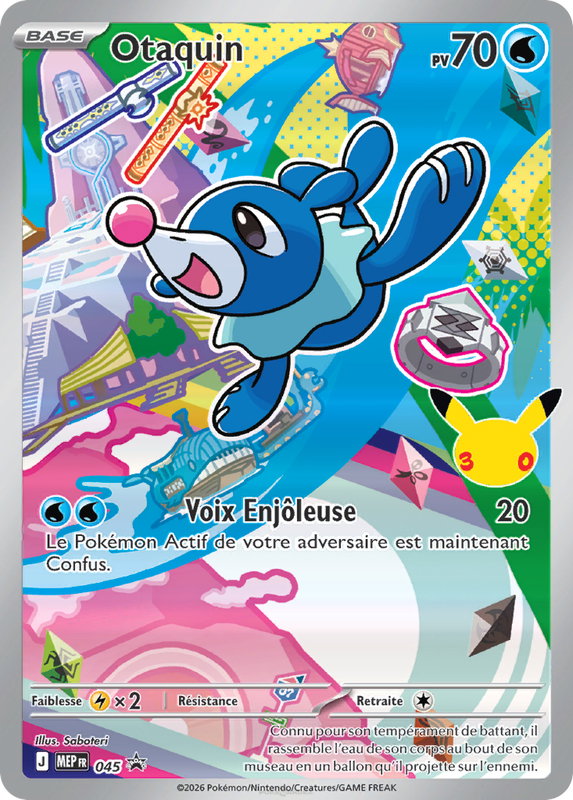 Carte Pokémon Otaquin — Promos Méga-Évolution
