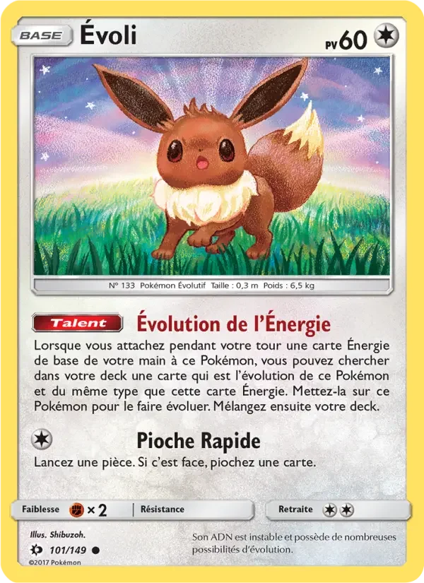 Carte Évoli