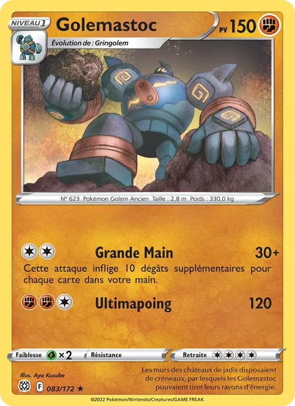 Carte Golemastoc