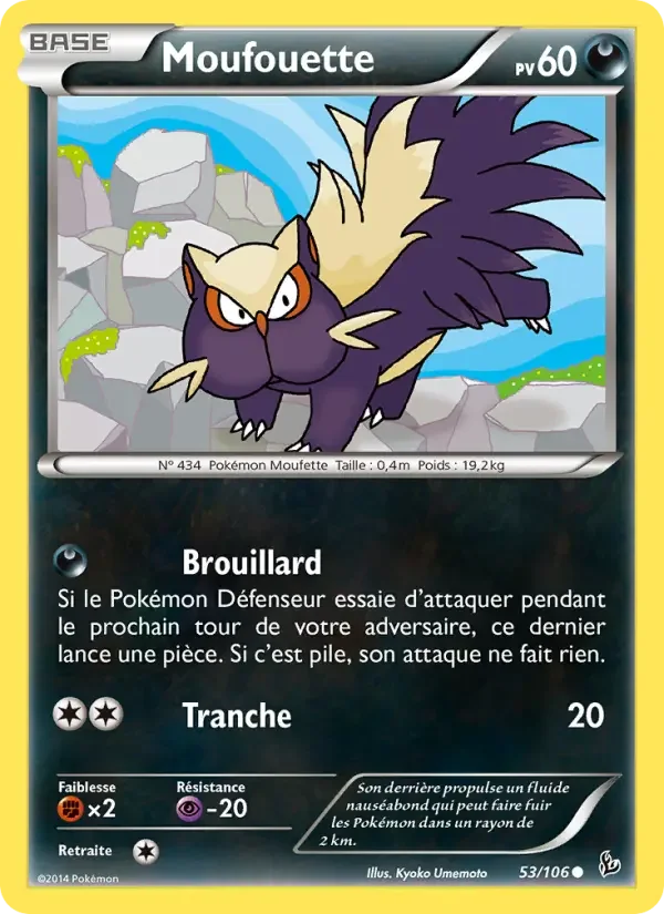 Carte Moufouette