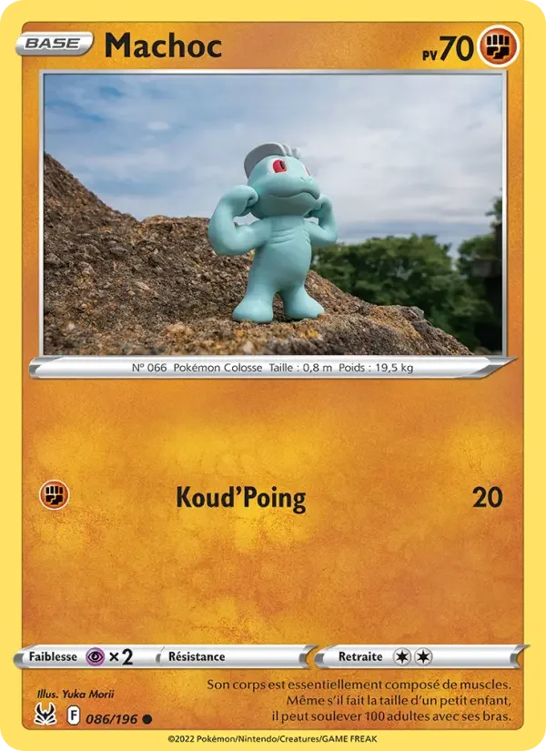 Carte Pokémon Machoc — Origine Perdue