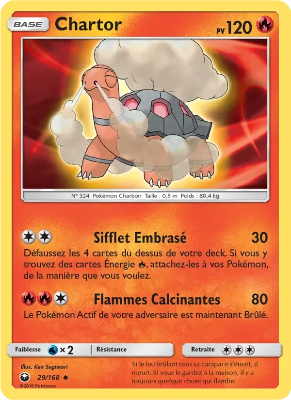 Carte Pokémon Chartor — Tempête Céleste