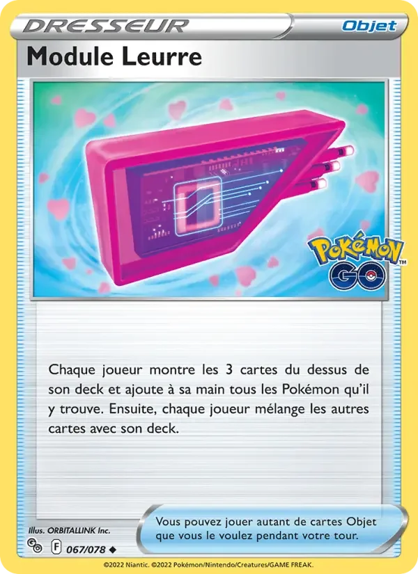 Carte Pokémon Module Leurre — Pokémon GO