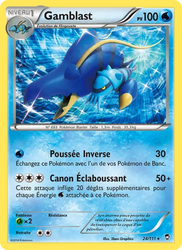 Carte Pokémon Gamblast — Poings Furieux