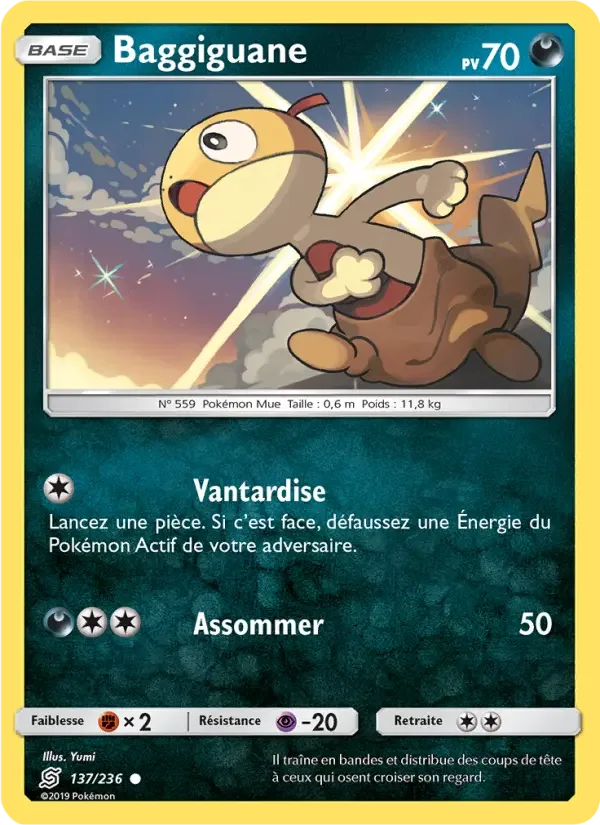 Carte Pokémon Baggiguane — Harmonie des Esprits