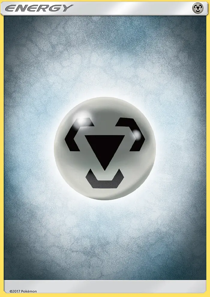 Carte Pokémon Énergie Métal — Soleil et Lune
