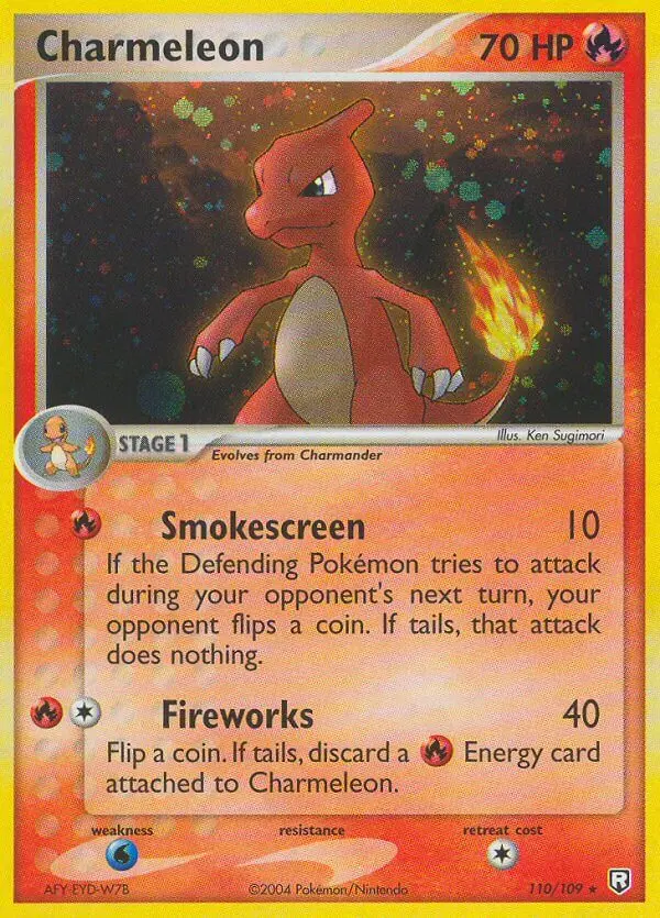 Carte Pokémon Reptincel — EX Team Rocket Returns