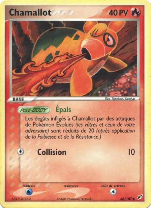 Carte Pokémon Chamallot — Deoxys