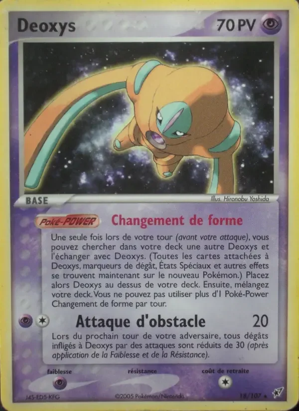 Carte Deoxys