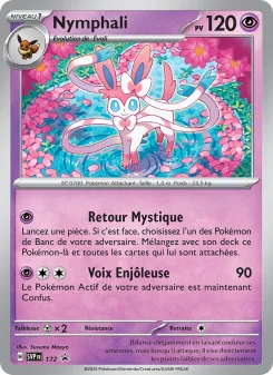 Carte Pokémon Nymphali — Promos Écarlate et Violet