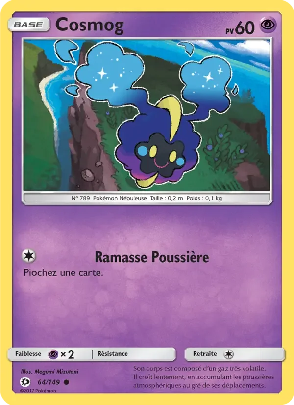 Carte Cosmog