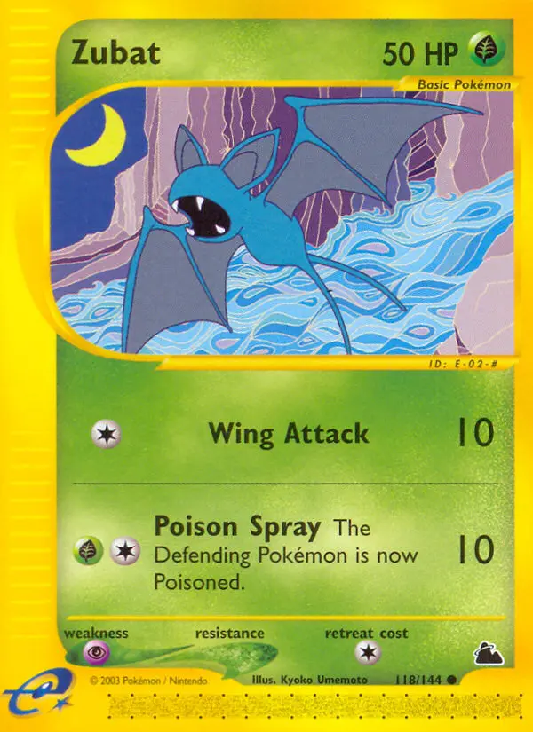 Carte Pokémon Nosferapti — Skyridge
