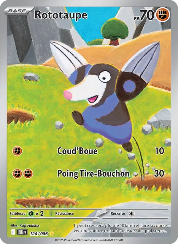 Carte Rototaupe