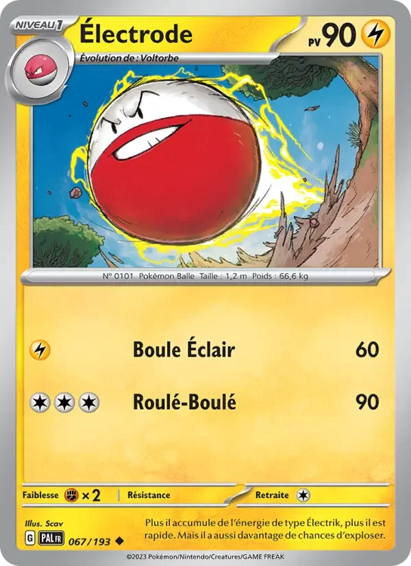 Carte Électrode