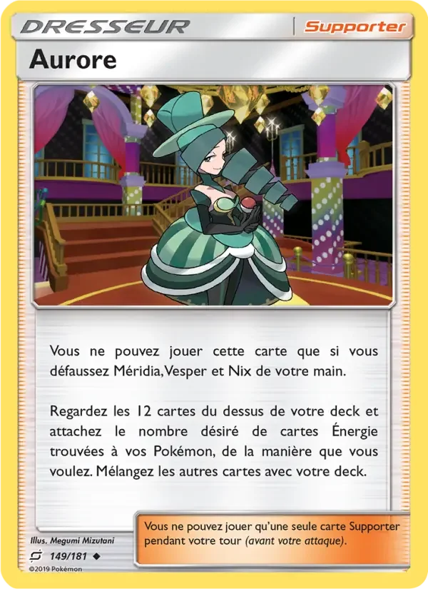 Carte Pokémon Aurore — Duo de Choc