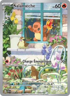 Carte Pokémon Salamèche — Promos Écarlate et Violet