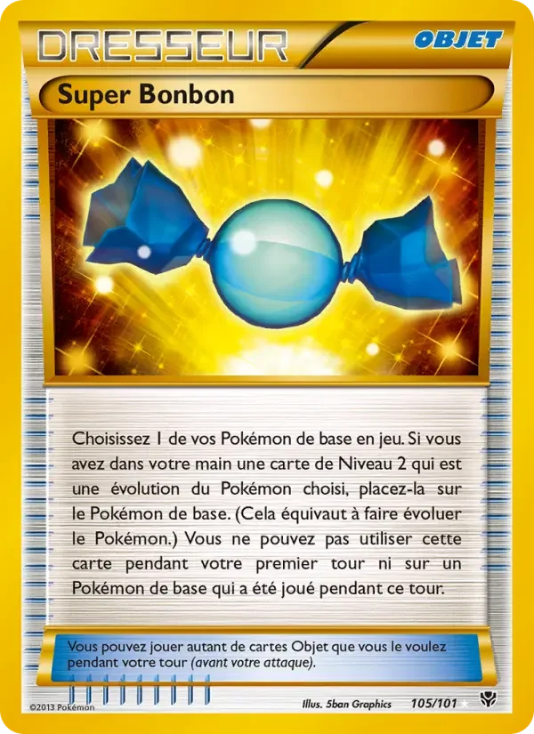 Carte Super Bonbon