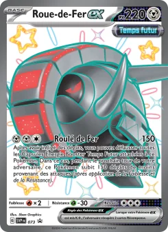 Carte Pokémon Roue-de-Fer-ex — Promos Écarlate et Violet
