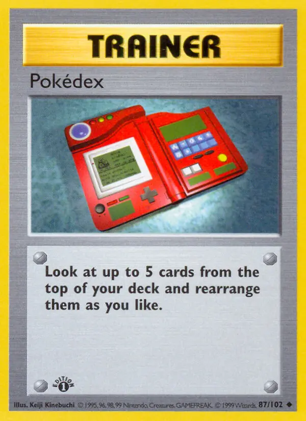 Carte Pokémon Pokédex — Promos Noir et Blanc