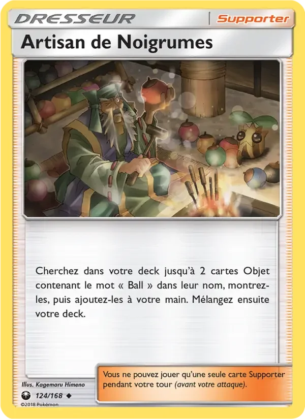 Carte Pokémon Artisan de Noigrumes — Tempête Céleste