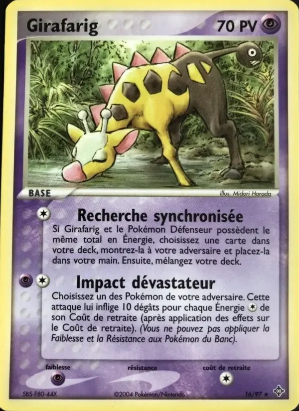 Carte Girafarig