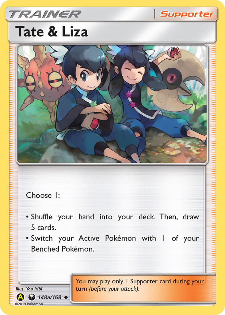 Carte Pokémon Tate & Liza — Promos Soleil et Lune