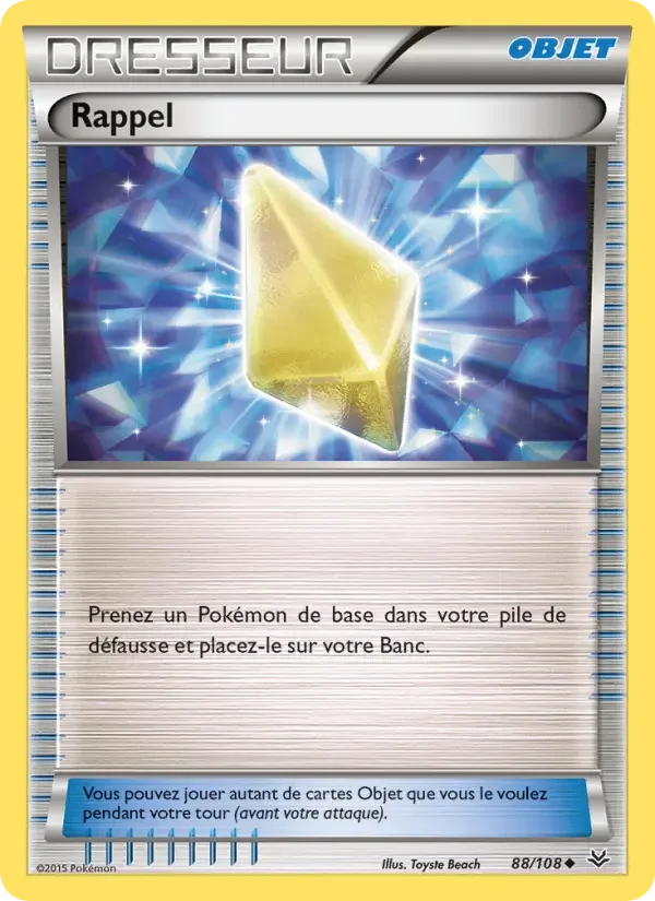 Carte Rappel
