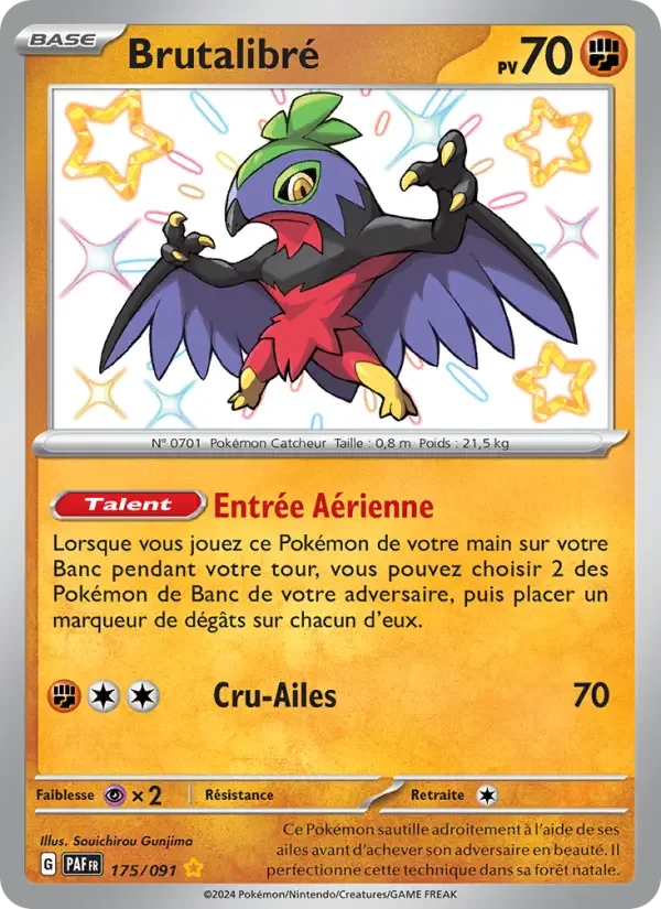Carte Pokémon Brutalibré — Destinées de Paldea