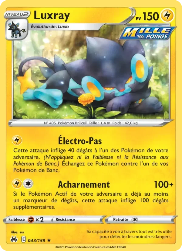 Carte Pokémon Luxray — Zénith Suprême