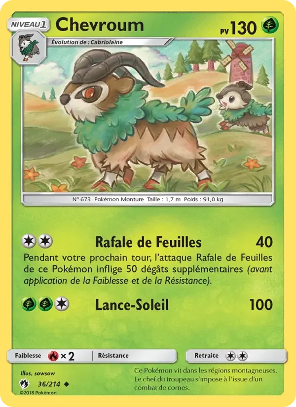 Carte Chevroum