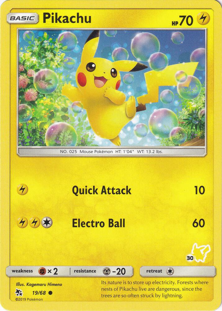Carte Pokémon Pikachu — Destinées Occultes