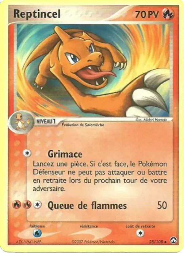 Carte Pokémon Reptincel — Gardiens du Pouvoir