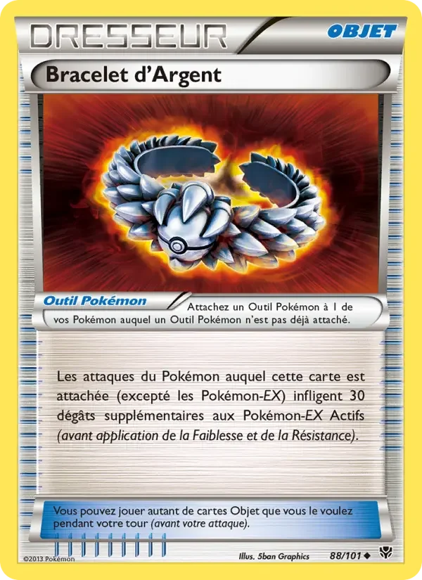 Carte Bracelet d’Argent