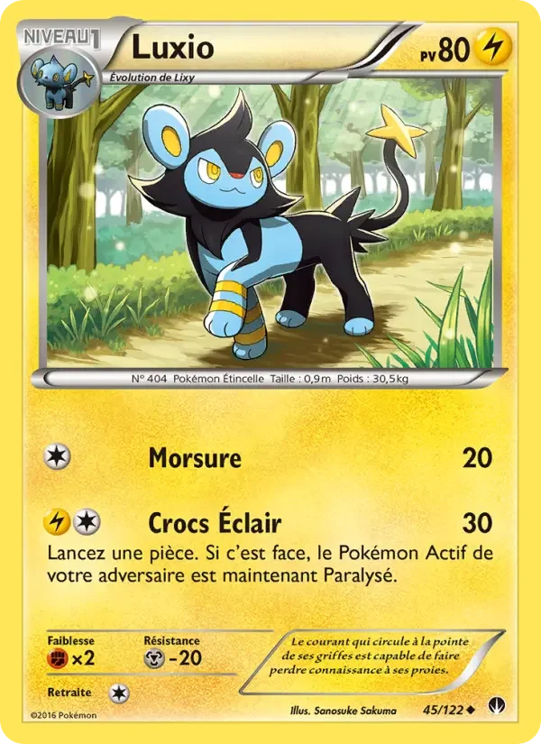 Carte Luxio