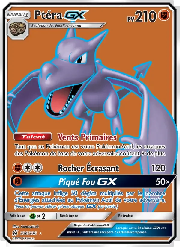 Carte Ptéra GX