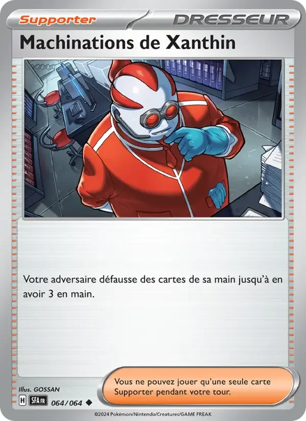 Carte Machinations de Xanthin