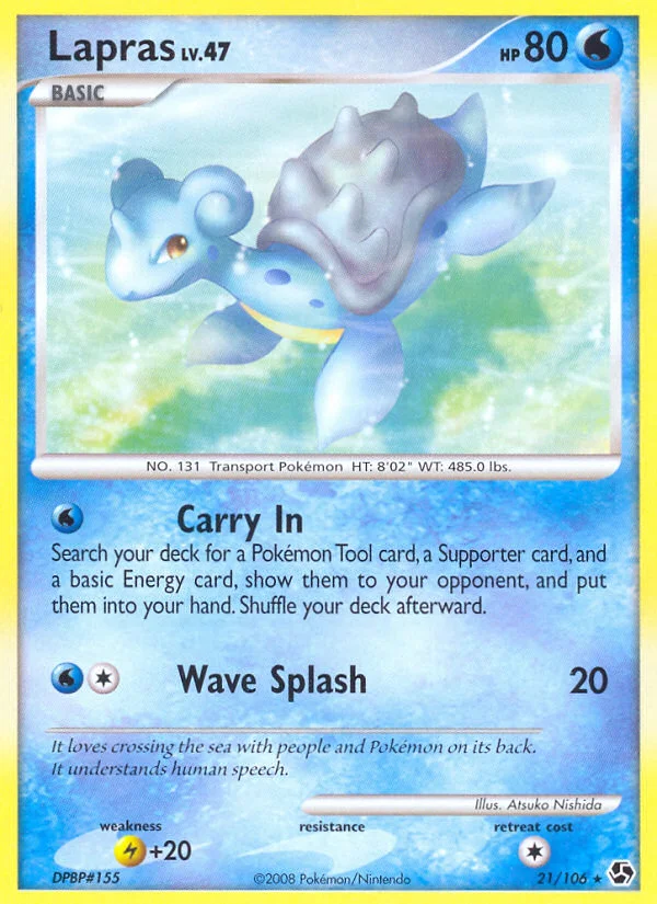 Carte Pokémon Lokhlass — Grands Envols