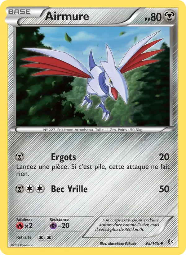 Carte Pokémon Airmure — Frontières Franchies