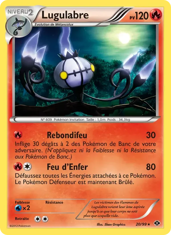 Carte Pokémon Lugulabre — Destinées Futures