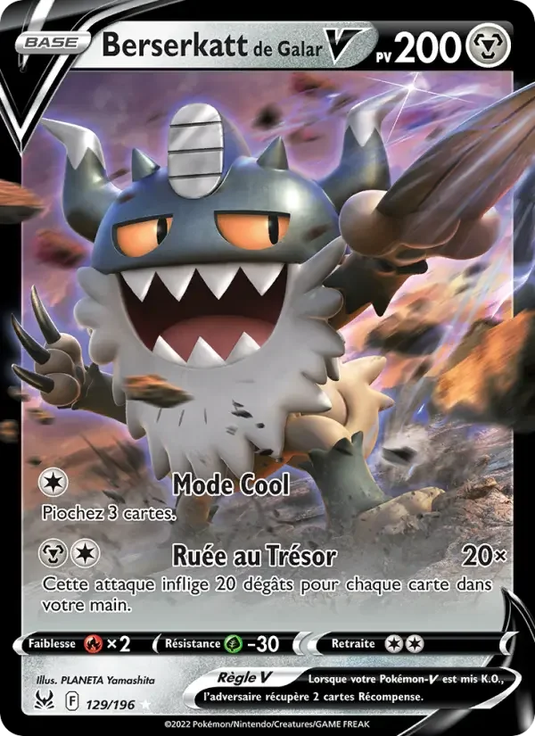 Carte Berserkatt de Galar V