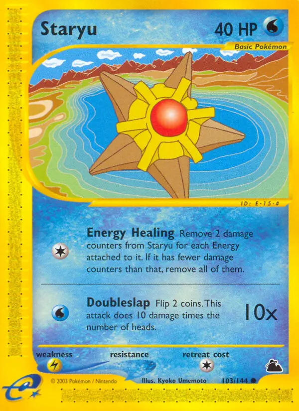 Carte Pokémon Stari — Skyridge