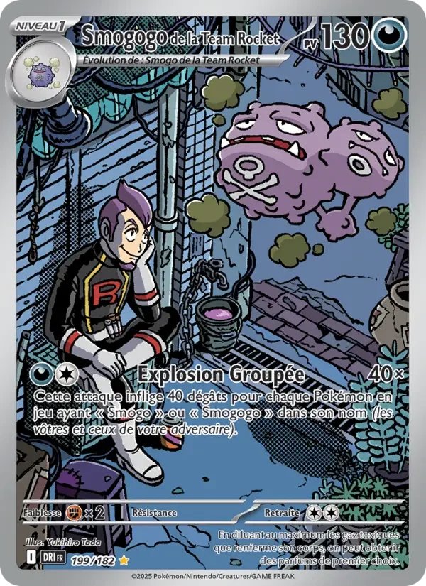 Carte Pokémon Smogogo de la Team Rocket — Rivalités Destinées