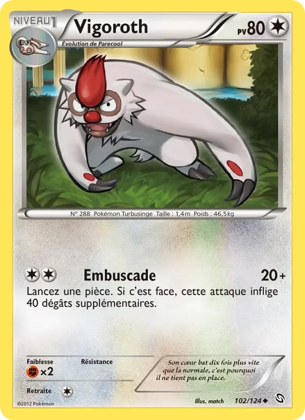 Carte Vigoroth